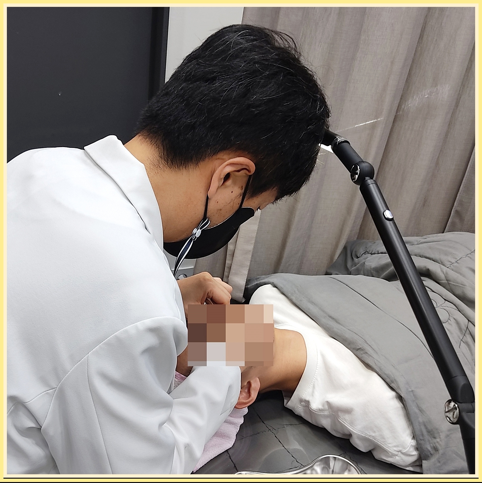 일산편평사마귀 후한의원 원장님 진료 사진